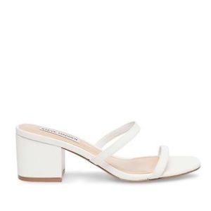 White Issy Slide Sandal